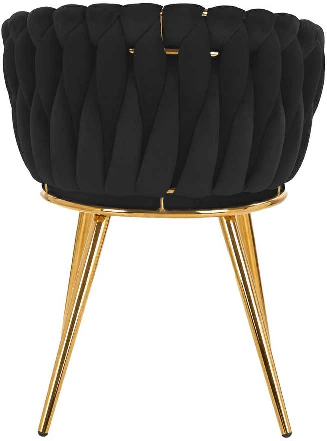 Activeshop Fotelis 4Rico QS-GW06G Velvet Juodas