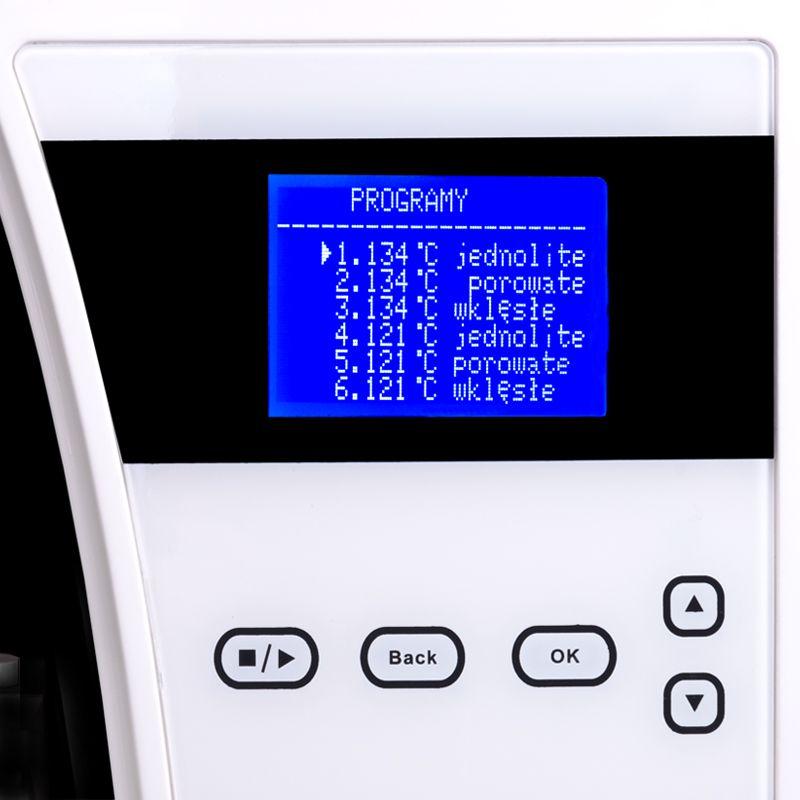 Sterilizatorius Lafomed Premium Line LFSS12AA 18 l, 2,4 kW, B klasė (medicininė)