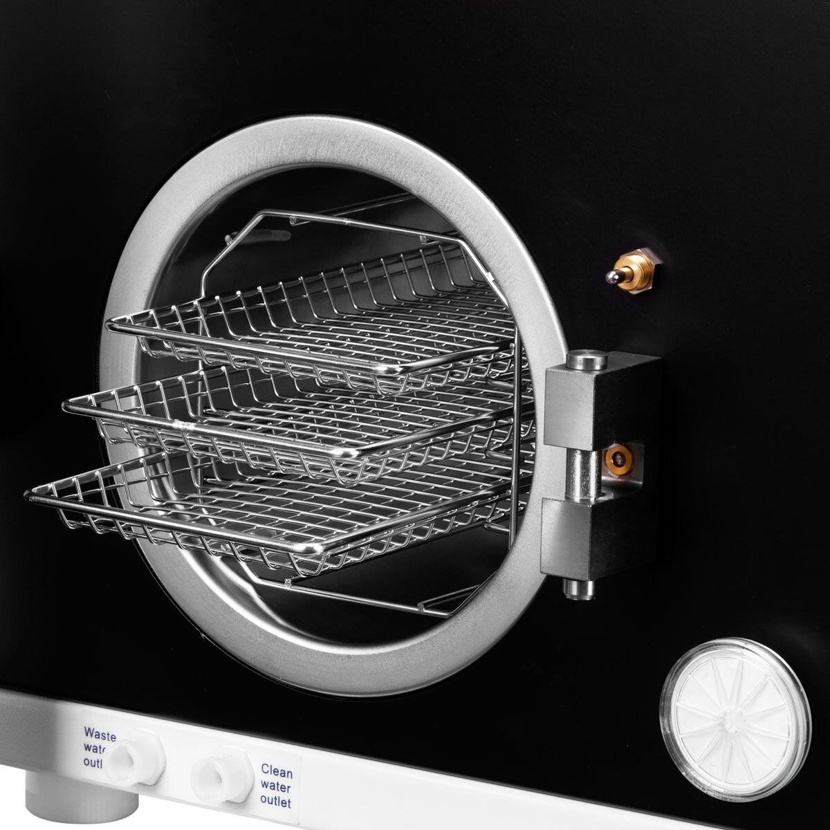 Activeshop Sterilizatorius autoklavas LAFOMED Compact Line LFSS23AD 23L 2,4kw B klasė (medicininė)