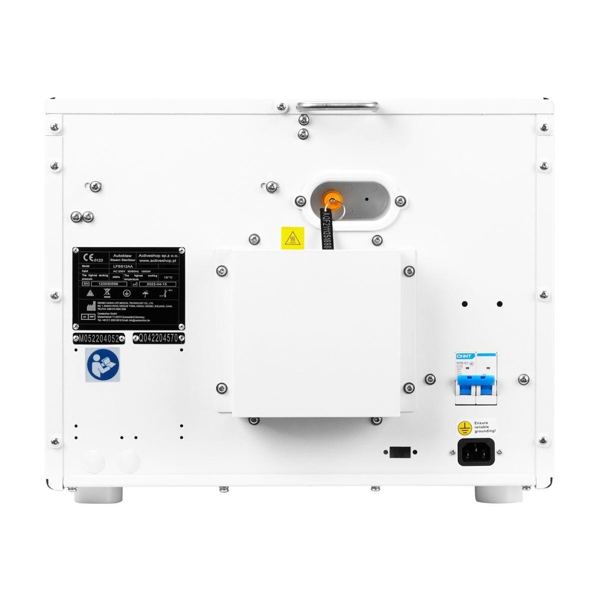 Activeshop Sterilizatorius autoklavas LAFOMED Compact Line LFSS23AD 23L 2,4kw B klasė (medicininė)