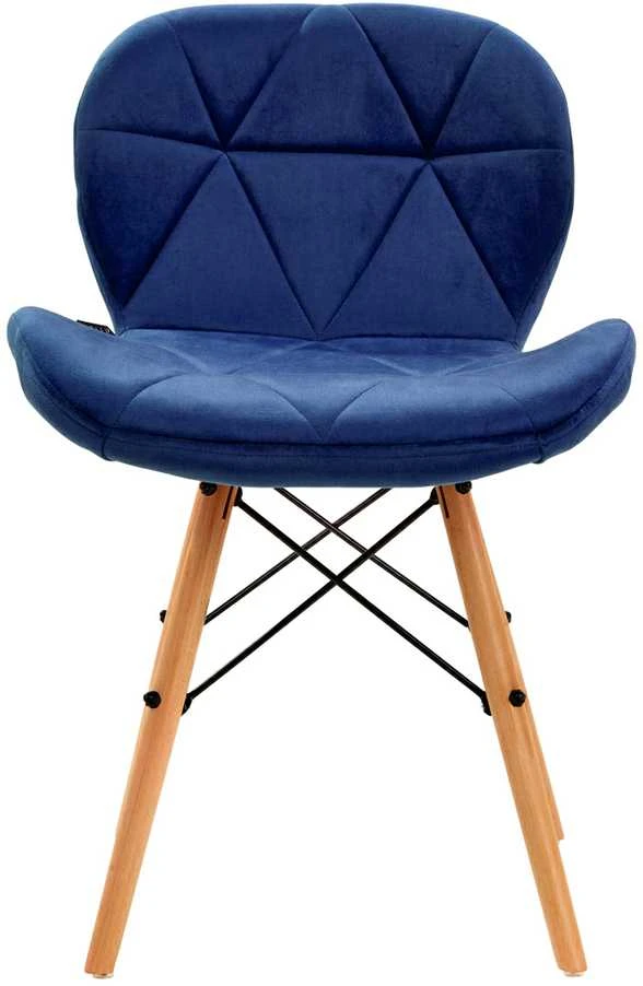 Activeshop Kėdė 4Rico QS-186 Scandi Velvet Mėlyna