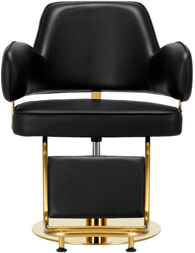 Activeshop Kirpyklos kėdė Gabbiano Professional Hairdressing Chair Linz Juodas Gold