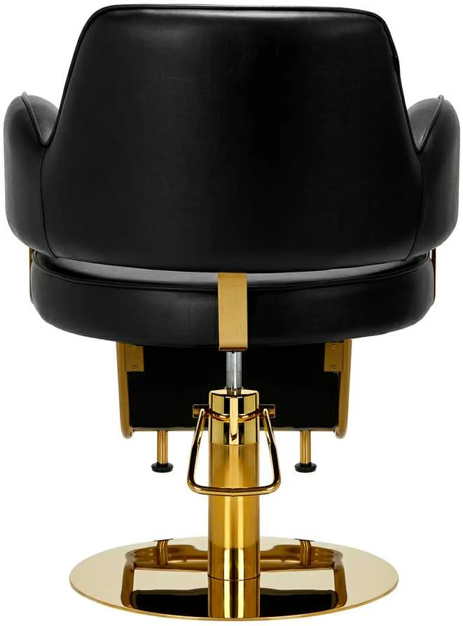 Activeshop Kirpyklos kėdė Gabbiano Professional Hairdressing Chair Linz Juodas Gold