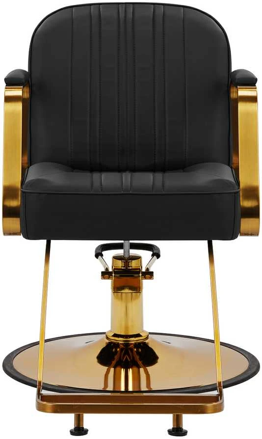 Activeshop Kirpyklos kėdė HAIR SYSTEM HAIRDRESSING CHAIR ACRI Juodas GOLD