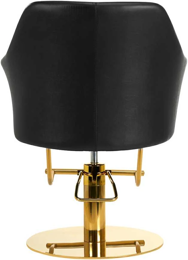 Activeshop Kirpyklos kėdė HAIRDRESSING CHAIR MARBELLA GOLD Juodas