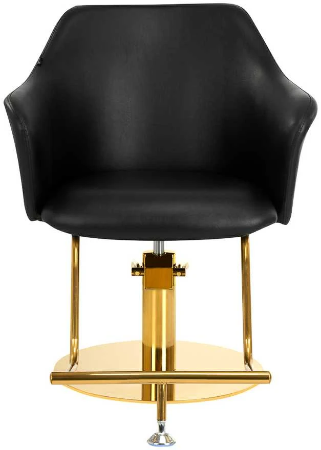 Activeshop Kirpyklos kėdė HAIRDRESSING CHAIR MARBELLA GOLD Juodas