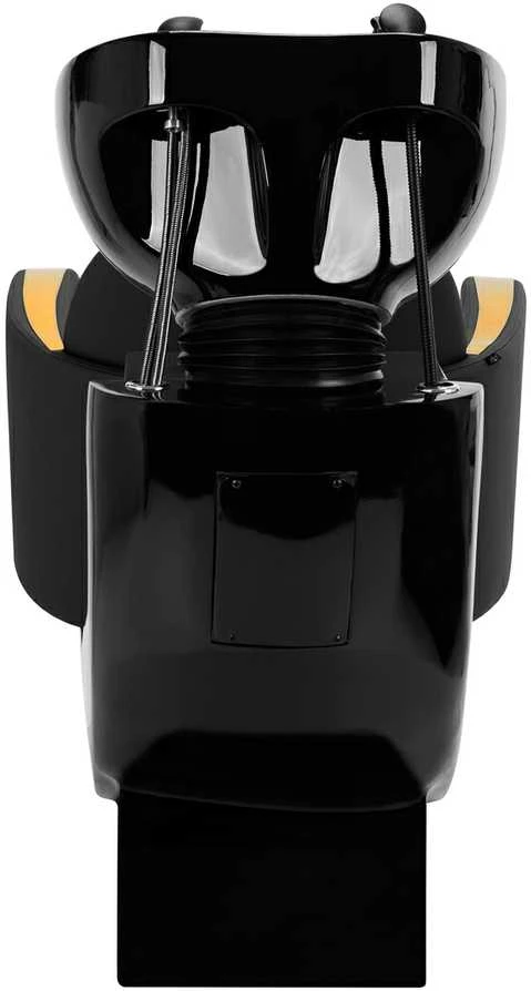 Activeshop Kirpyklos plautuvė GABBIANO PROFESSIONAL HAIRWASHER MALAGA GOLD Juodas