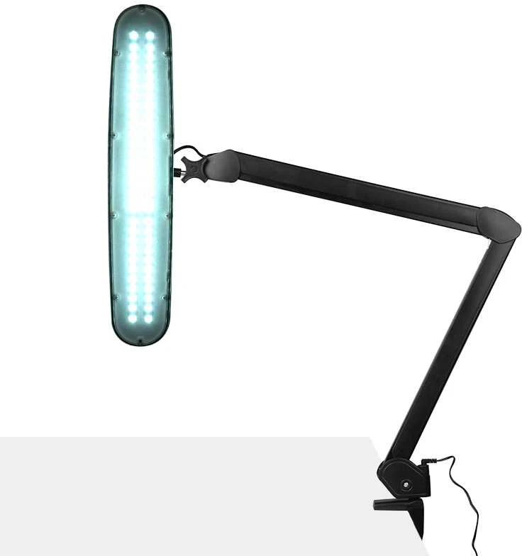 Activeshop Kosmetologinė LED lempa Elegante 1-12W Juodas (montuojama ant stalo)