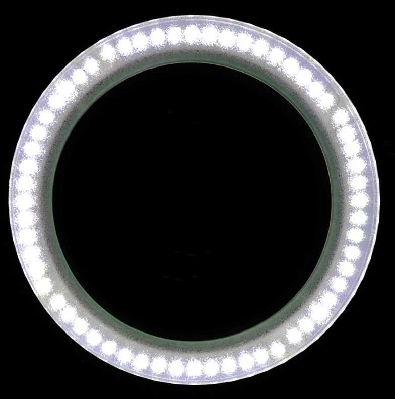 Activeshop Kosmetologinė LED lempa su lupa ir stovu ELEGANTE 60LED 5D 8W