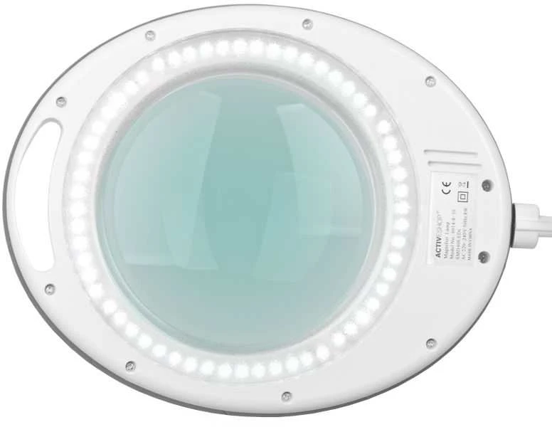Activeshop Kosmetologinė LED lempa su lupa ir stovu ELEGANTE 60LED 5D 8W