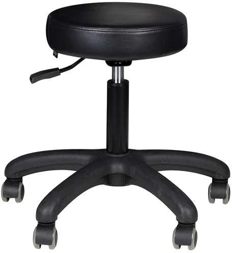 Activeshop Kosmetologinė meistro kėdutė BEAUTY STOOL ELEGANT Juodas