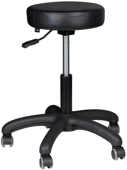 Activeshop Kosmetologinė meistro kėdutė BEAUTY STOOL ELEGANT Juodas