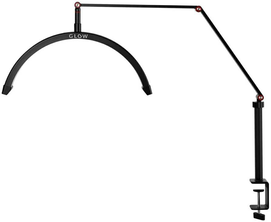 Activeshop Kosmetologinė stalinė LED lempa Glow MX3 Juodas
