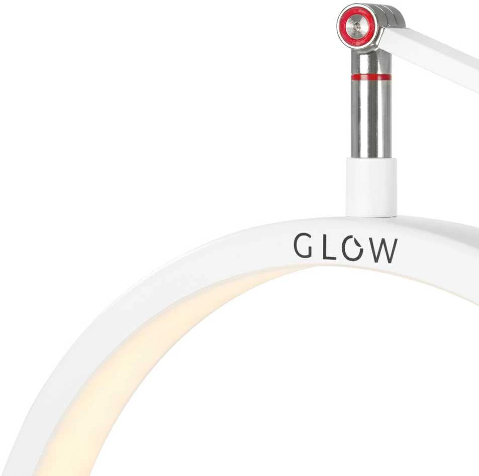 Activeshop Kosmetologinė stalinė LED lempa manikiūrui Glow MX3 Baltas
