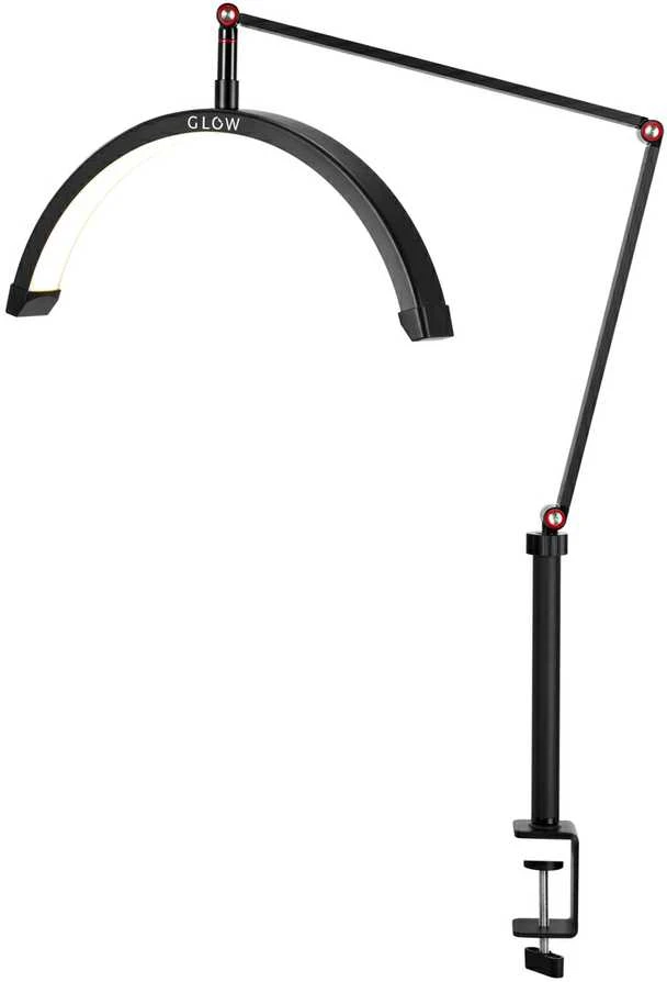 Activeshop Kosmetologinė stalinė LED lempa Glow MX3 Juodas