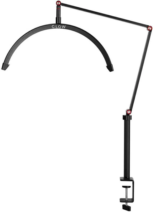 Activeshop Kosmetologinė stalinė LED lempa Glow MX3 Juodas