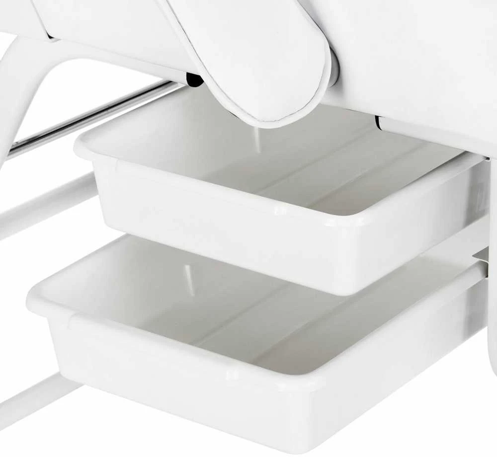 Activeshop Kosmetologinis krėslas 557A Baltas