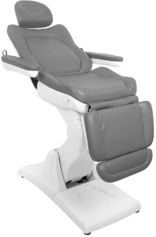 Activeshop Kosmetologinis krėslas AZZURRO 870 ELECTRIC 3 MOTOR Pilkas