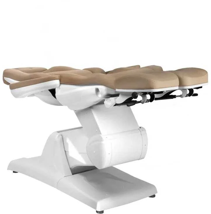 Activeshop Kosmetologinis krėslas AZZURRO 870 PEDI ELECTRIC 3 MOTOR Cappuccino