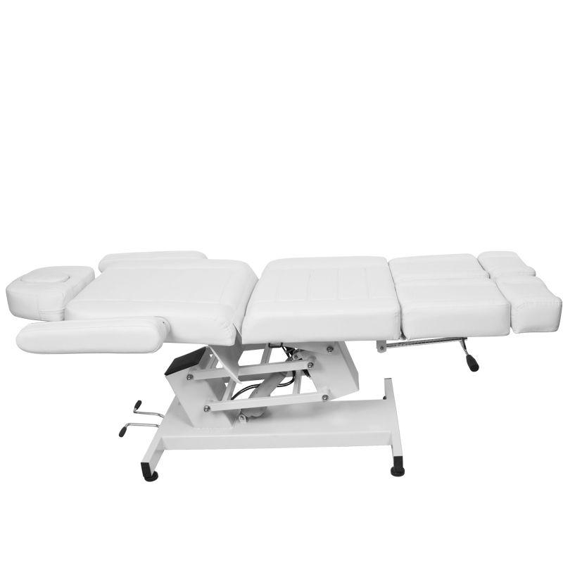 Activeshop Kosmetologinis krėslas AZZURRO ELECTRIC PEDI Baltas