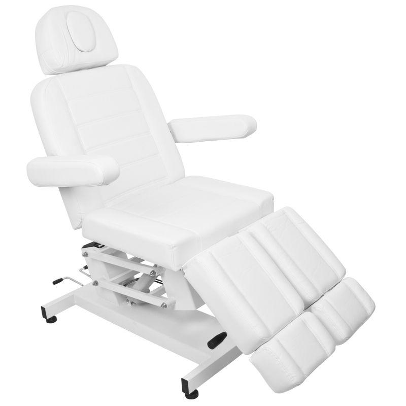 Activeshop Kosmetologinis krėslas AZZURRO ELECTRIC PEDI Baltas