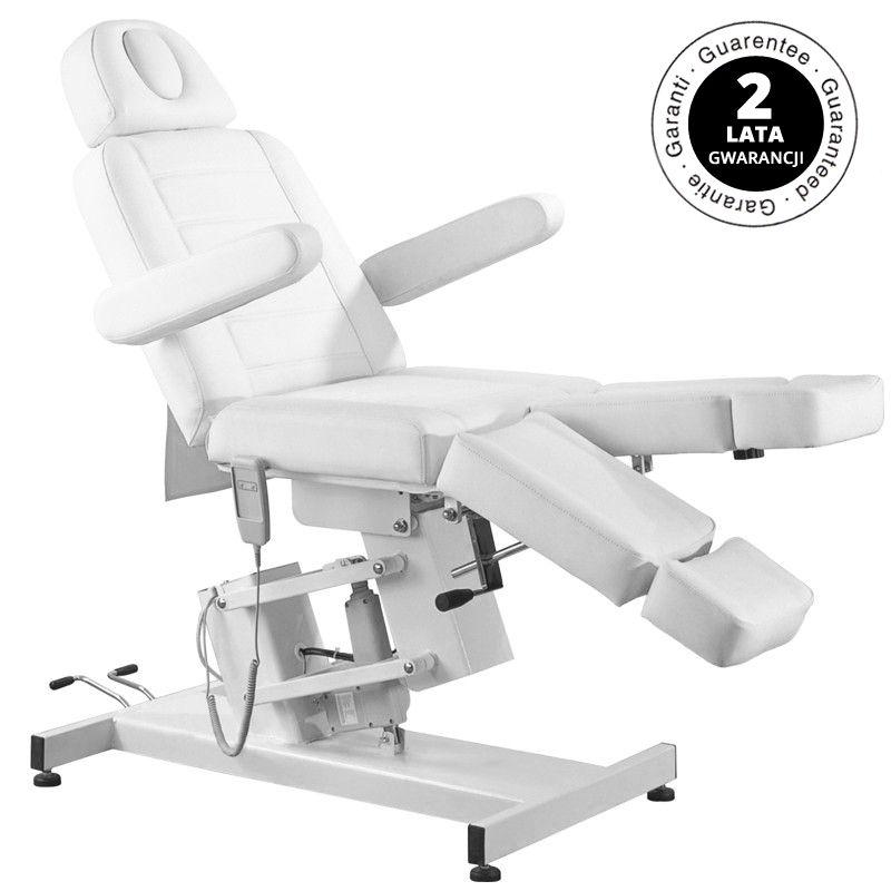 Activeshop Kosmetologinis krėslas AZZURRO ELECTRIC PEDI Baltas