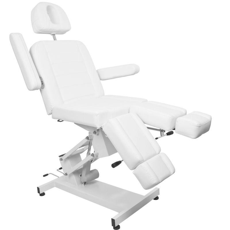 Activeshop Kosmetologinis krėslas AZZURRO ELECTRIC PEDI Baltas