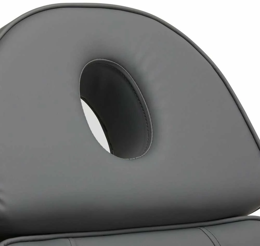 Activeshop Kosmetologinis krėslas SILLON PRESTIGE LUX ELECTRIC 3 MOTOR Pilkas