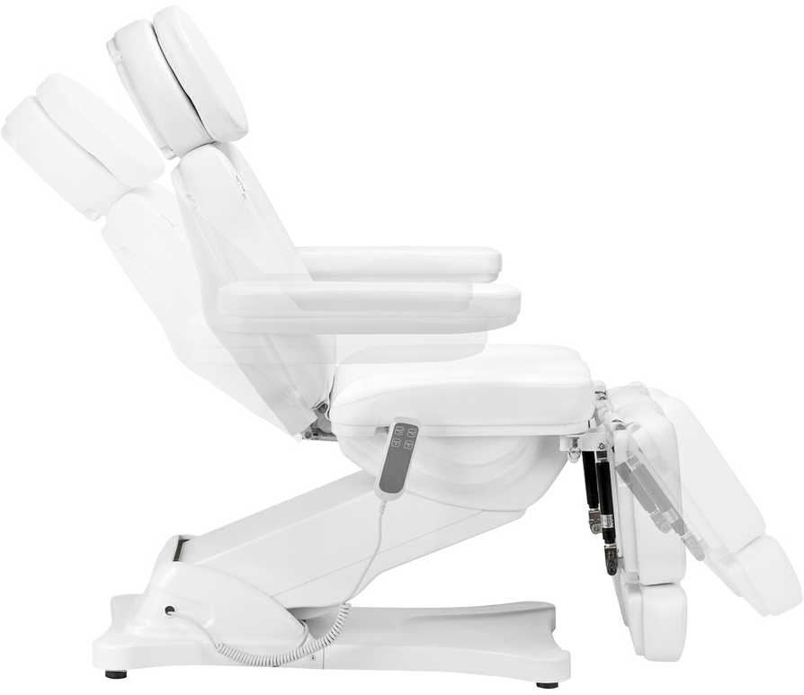 Activeshop Kosmetologinis krėslas SILLON CLASSIC 2 MOTOR ELECTRIC PEDI Baltas