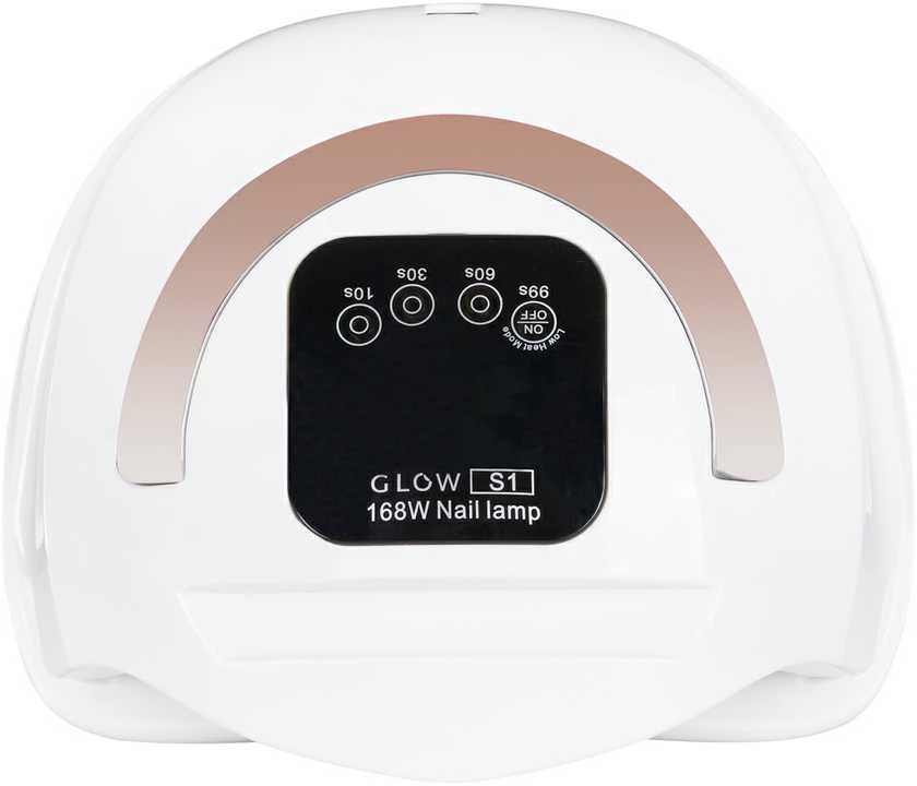 Activeshop Nagų lempa UV LED Glow S1 168W Baltas Gold