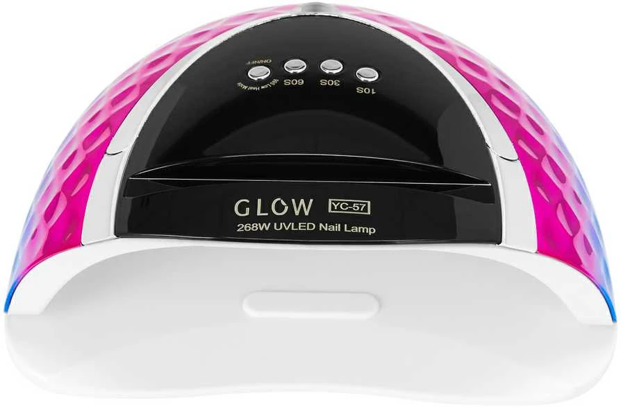 Activeshop Nagų lempa UV LED Glow YC57 268W Rožinė Mėlyna