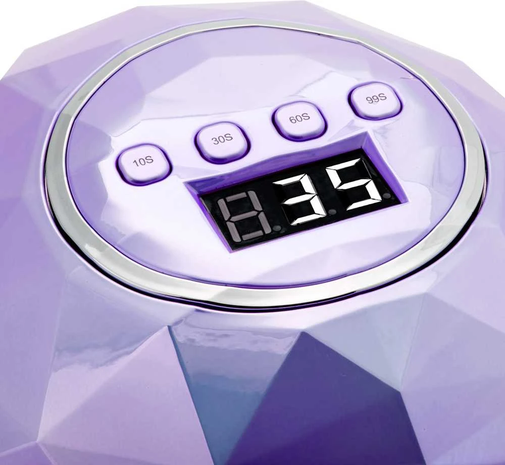 Activeshop Nagų lempa UV LED Shiny 86W Violetinė