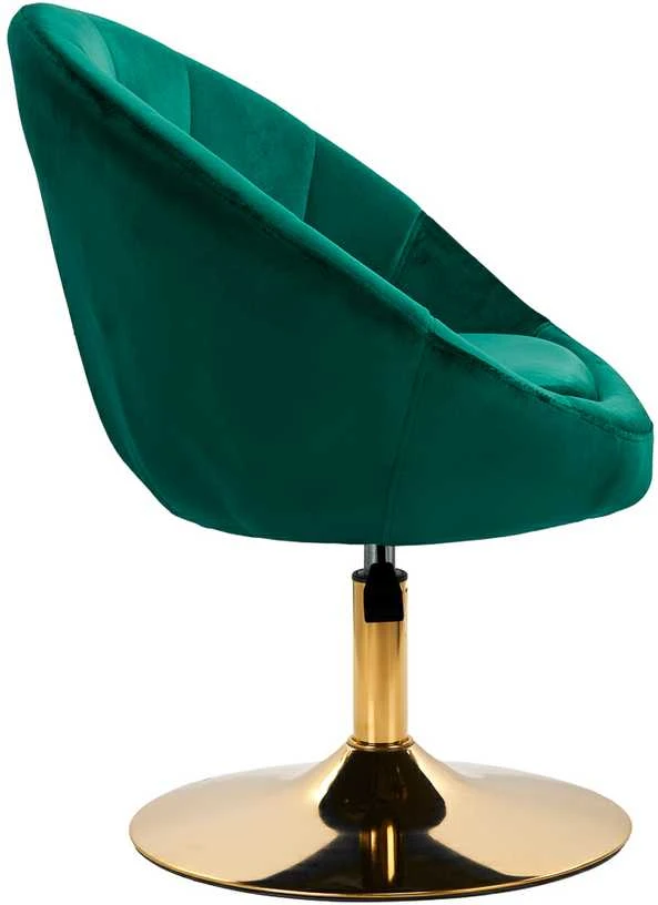 Activeshop Pasukamas fotelis 4Rico QS-BL12G Velvet Žalias