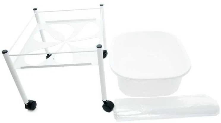 Activeshop Pedikiūro vonelė PEDICURE TRAY Baltas