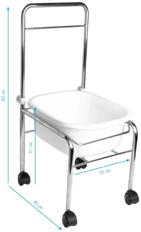 Activeshop Pedikiūro vonelė SHOWER FOR PEDICURE CHROME