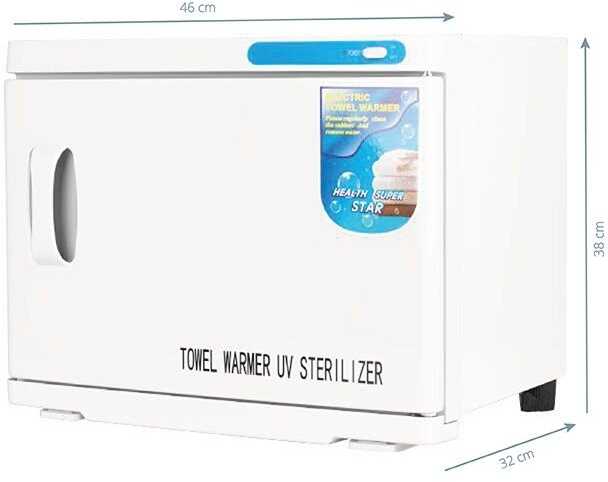 Activeshop Rankšluosčių šildytuvas su UV sterilizatoriumi 23L Baltas