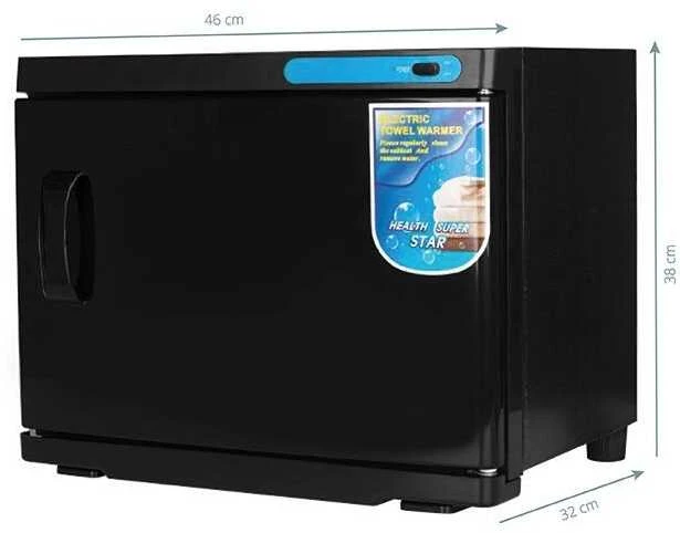 Activeshop Rankšluosčių šildytuvas su UV sterilizatoriumi 23L Juodas
