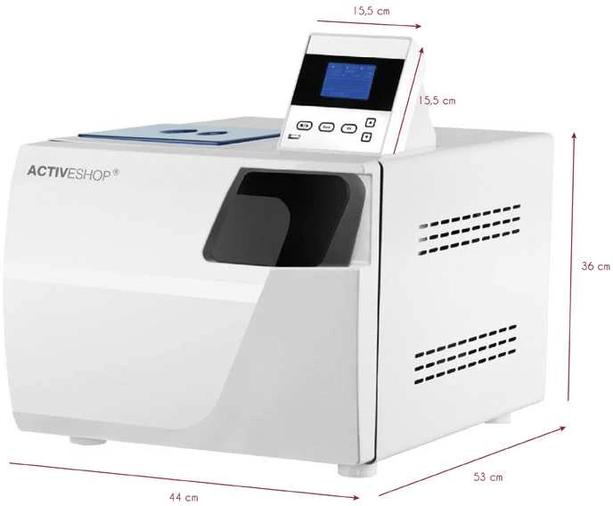 Activeshop Medicininis autoklavas Lafomed Compact Line LFSS08AD 8 l, 2,4 kW, B klasė