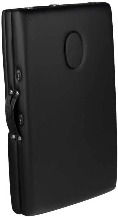 Activeshop Sulankstomas masažo stalas Wood Comfort, juodas