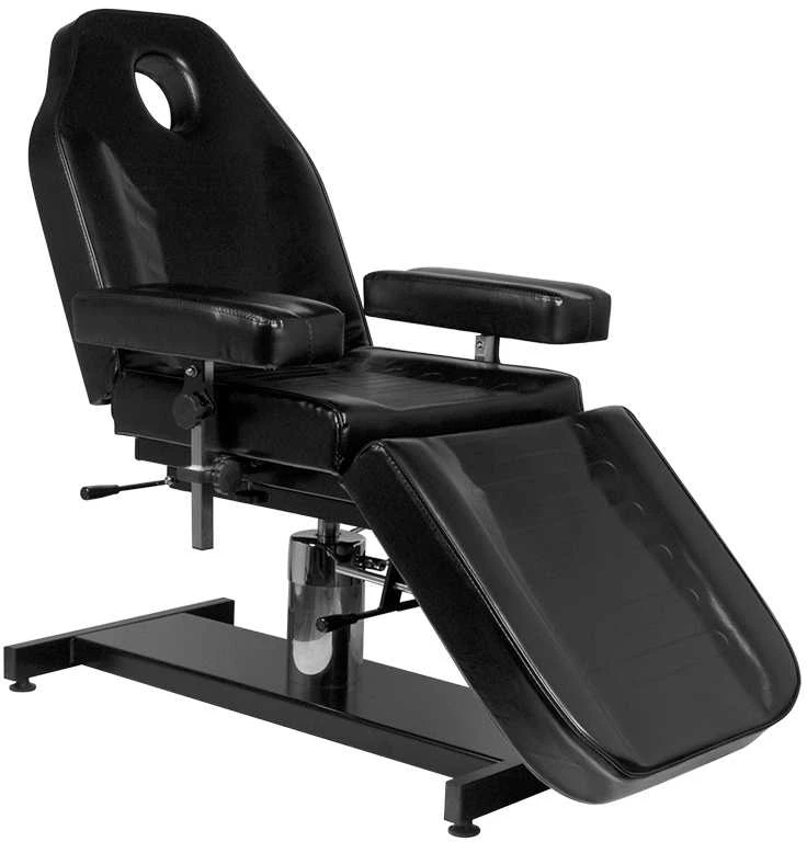 Activeshop Tatuiruočių krėslas TATTOO CHAIR PRO INK Juodas
