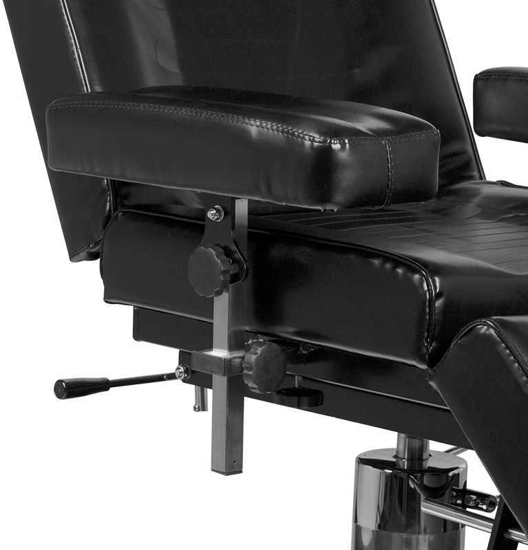 Activeshop Tatuiruočių krėslas TATTOO CHAIR PRO INK Juodas