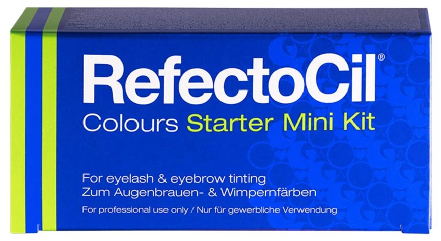 Activeshop Antakių ir blakstienų hennos rinkinys RefectoCil Colours Mini Starter Kit