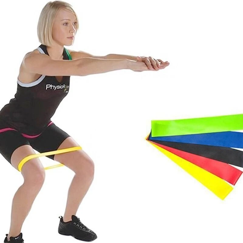 ATL Aptel Pasipriešinimo gumų fitnesui ir mankštai rinkinys FITNESS SET, 5 vnt.