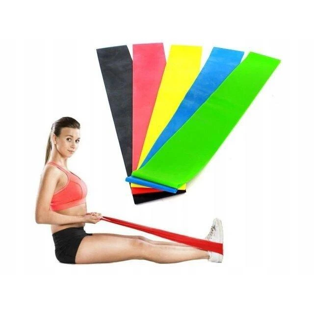 ATL Aptel Pasipriešinimo gumų fitnesui ir mankštai rinkinys FITNESS SET, 5 vnt.