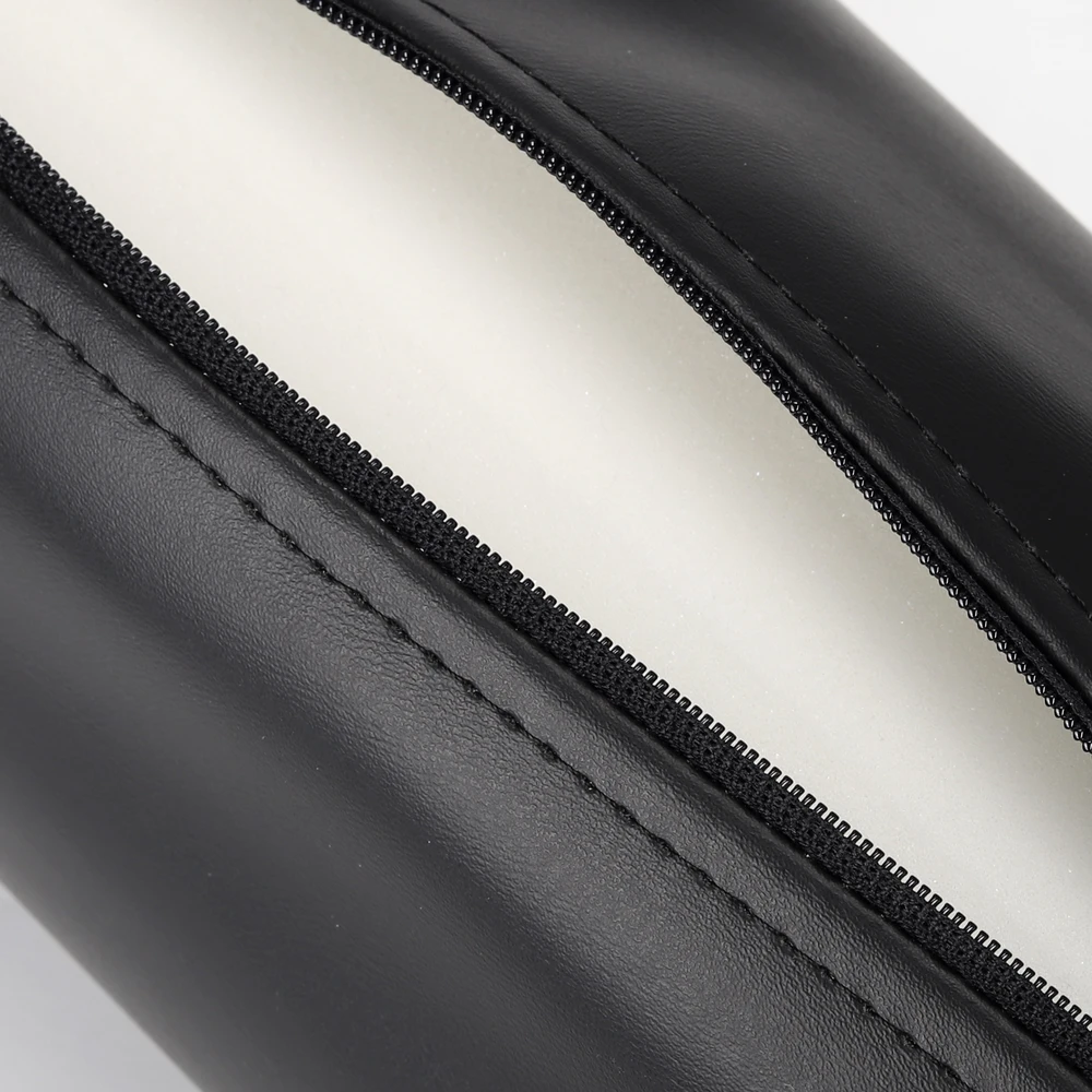 Apvali masažo pagalvėlė Habys Vinyl Flex 15×60 cm, juoda