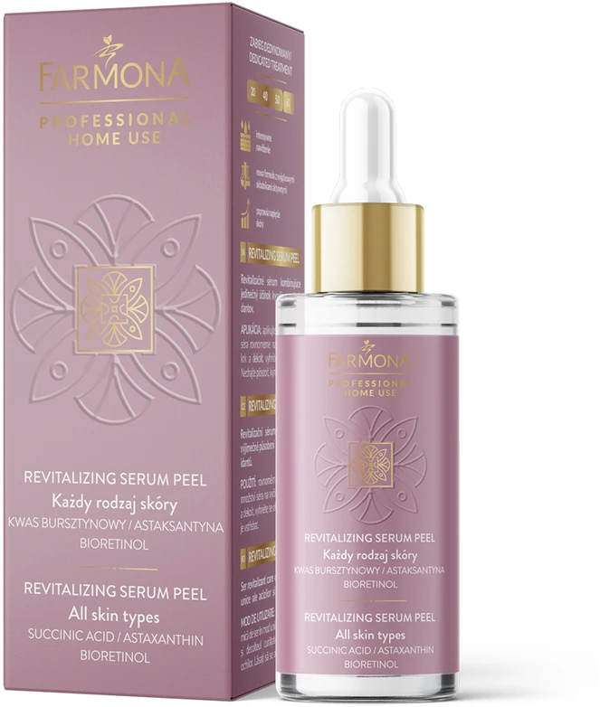 Activeshop Revitalizuojantis rūgštinis serumas‑pilingas Farmona 30 ml