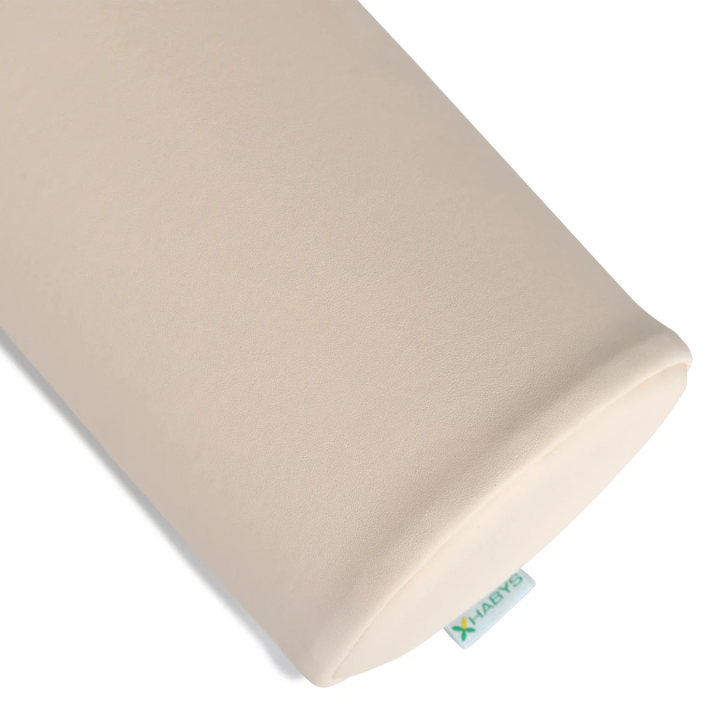 Aveno Life Apvali atraminė pagalvė 15x60 K101, smėlio spalvos
