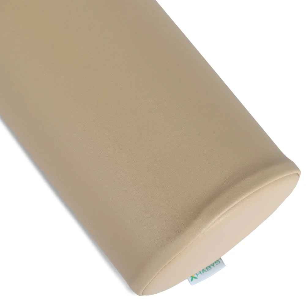 Aveno Life Apvali masažo pagalvėlė Habys Soft Touch 15×60 cm, Moco rusvai gelsvas