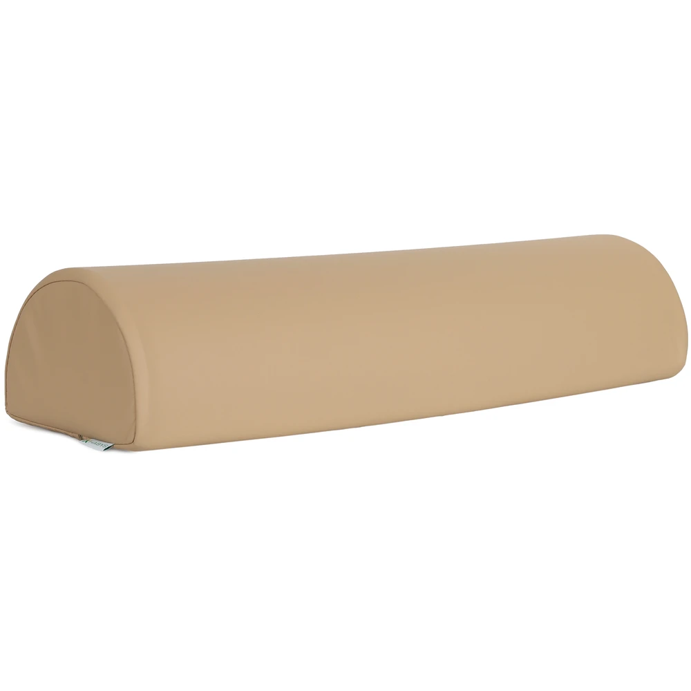 Aveno Life Pusapvalė masažo pagalvėlė Habys Soft Touch 60×18×12 cm, Moco rusvai gelsvas