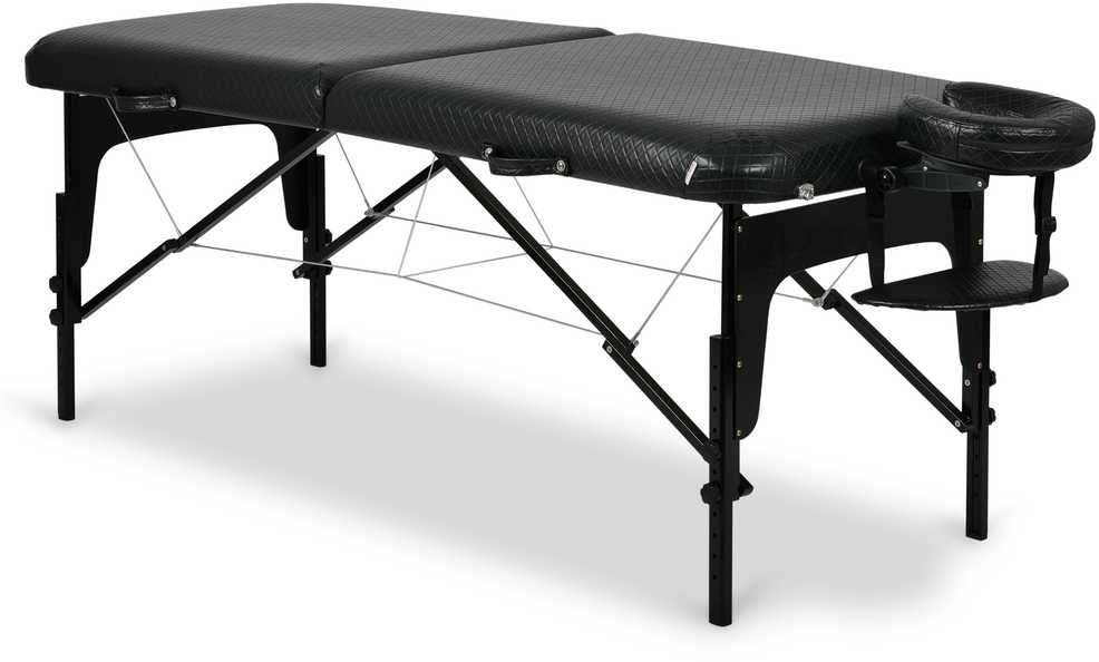 Sulankstomas masažo stalas Aveno Life Estetic Juodas Comfy Base juodas